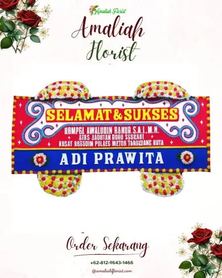 Papan Bunga Ucapan Selamat Jatipecaron